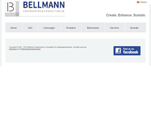 Tablet Screenshot of bellmann-engineering.com